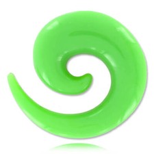 Élargisseur spirale acrylique