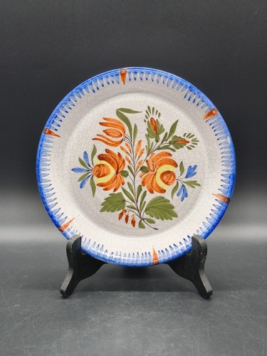 Assiette décorative faïence