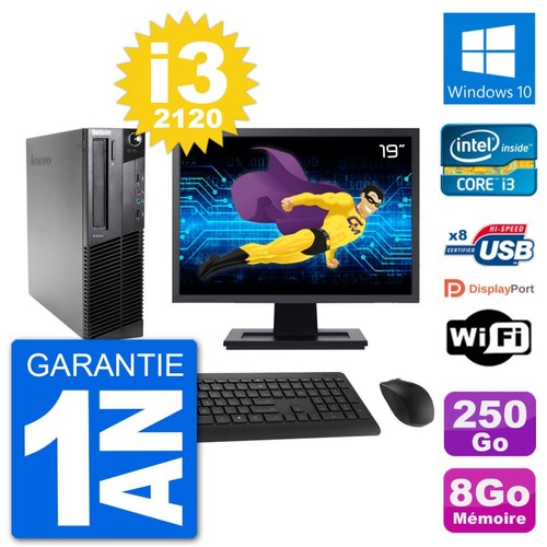 Lenovo m92p sff ecran - pc,