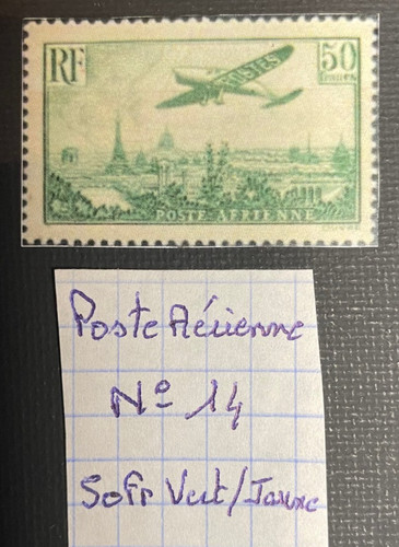 Timbre poste aérienne - poste,