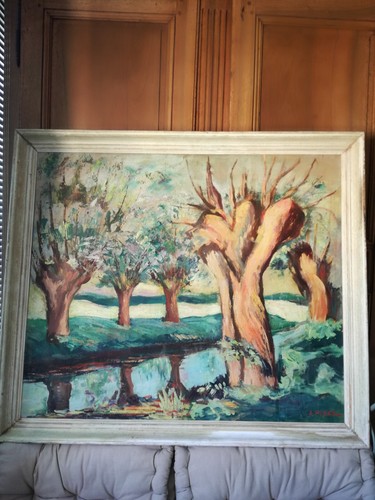 Peinture huile de - à, l'huile