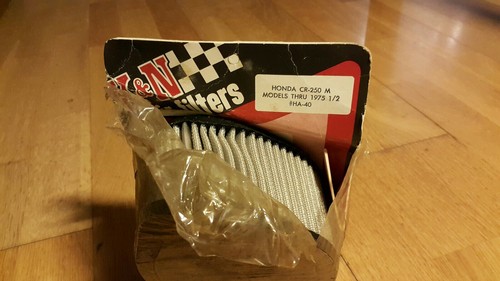 Honda nos air filter elsinore - honda,