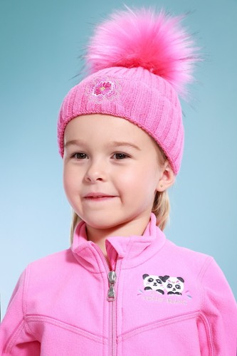 Polaire baby kid - poivre, blanc