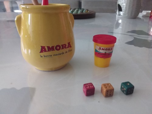 Pot moutarde amora plus - moutarde,