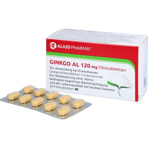 Ginkgo 120 comprimés - ginkgo,