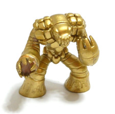 FIGURINE GORMITI JOUET COLLECTION 5 CM PLASTIQUE COULEUR OR