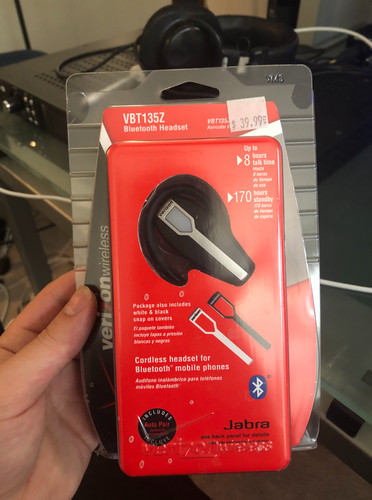 Jabra vbt135 silver black - vbt135, silver/black
