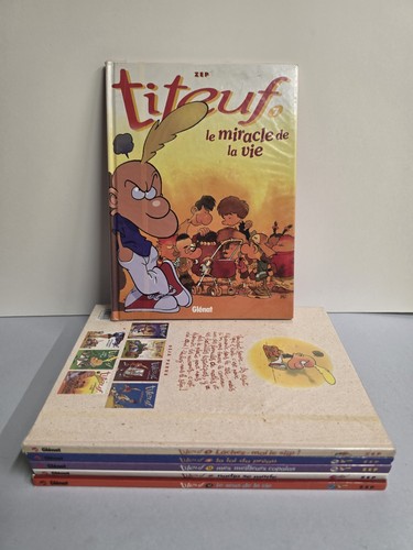 Lot titeuf tomes 7 - bd,