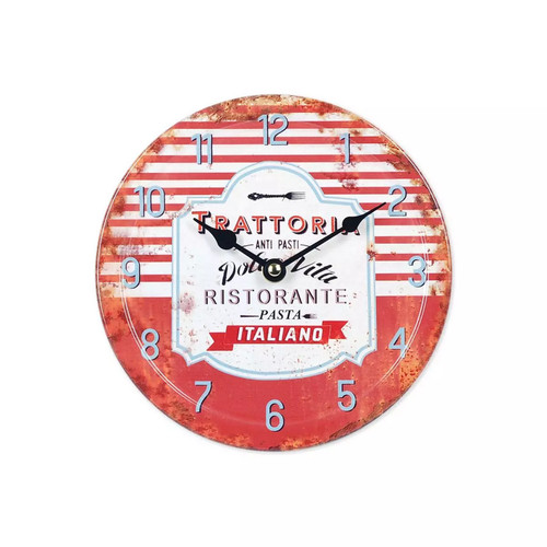 Horloge vintage trattoria - horloge,