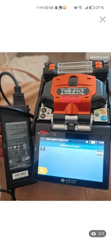 Soudeuse fibre optique t72c - fibre, t72c+