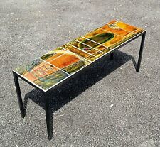 Rare table basse en céramique