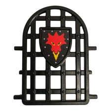 sympa  fenetre  château 3269 Playmobil ( chevalier  ) 2878