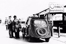 WW2 -  Ligne de démarcation - Contrôle des véhicules