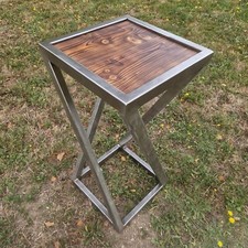 Table Bout De Canapé Artisanale - Fait Main - Style Industriel MODERNE - 