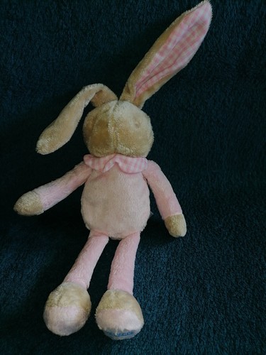 Doudou peluche lapin beige - doudou,