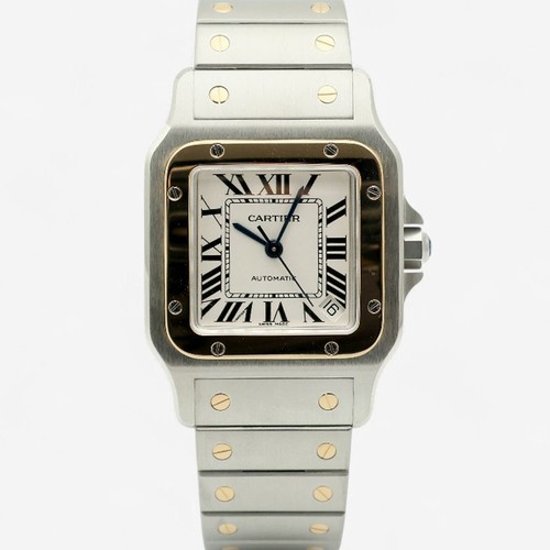 Cartier montre santos galbé - cartier,