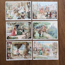 6 Chromos Chicorée Arlatte La belle au bois dormant - Publicité Ancienne