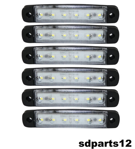 Feux gabarit blanc 12v - de,