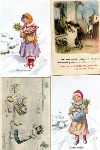 Lot cartes avec de - de, belles