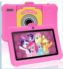 Tablette Enfants 7 Pouces Android RAM 8 3+5 Go ROM 64 Go Rose