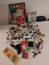 Lot Figurines Vintage Star Wars - Godzilla -  Muscleman - Pif 