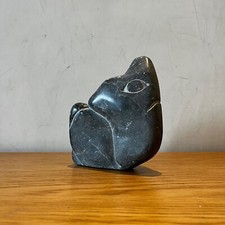 ART INUIT SCULPTURE EN PIERRE