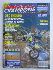  MOTO crampons N° 106 / Dakar