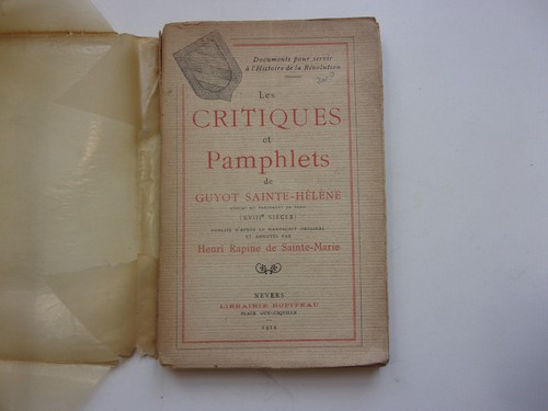 Les critiques pamphlets - les,
