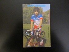 Autographe Kenny Elissonde sur carte Cycl8