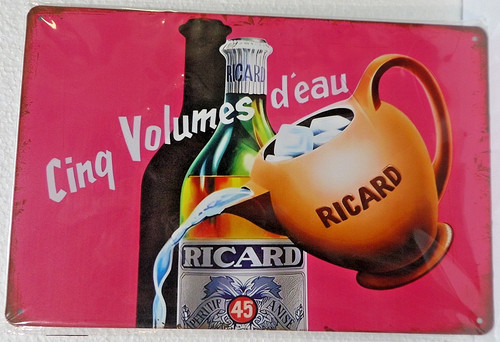 Plaque metal vintage 20x30 pub - vintage,