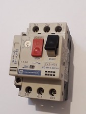 disjoncteur magnéto-thermique GV2M06 télémécanique 1.0 à 1.6 ampères GV2-M06