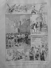 1895 1902 PELOTE BASQUE JEU SPORT MATCH FRANCE ESPAGNE 6 JOURNAUX ANCIENS