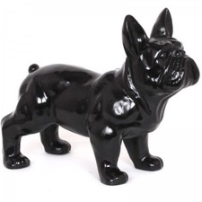 Statue chien bouledogue