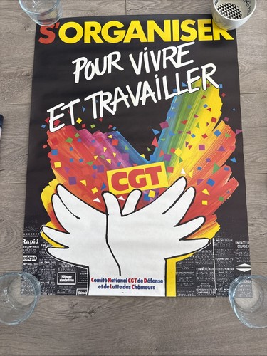 Ancienne affiche politique - affiche,