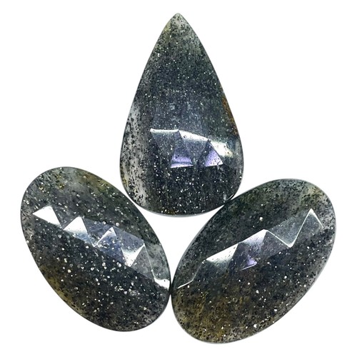 Pièces opales noires - 3,