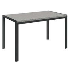 Outsunny Table de jardin en