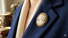 Broche Camée Ancien