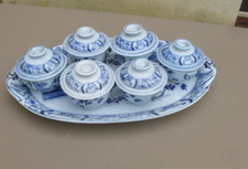 service à crême Creil Montereau modèle JAPON  N°1.