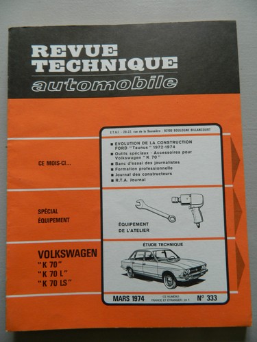 Rta revue technique automobile - technique,
