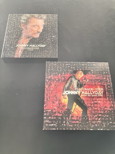 Lot coffret johnny - cd, hallyday