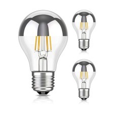 3x E27 Ampoule LED A60 blanc