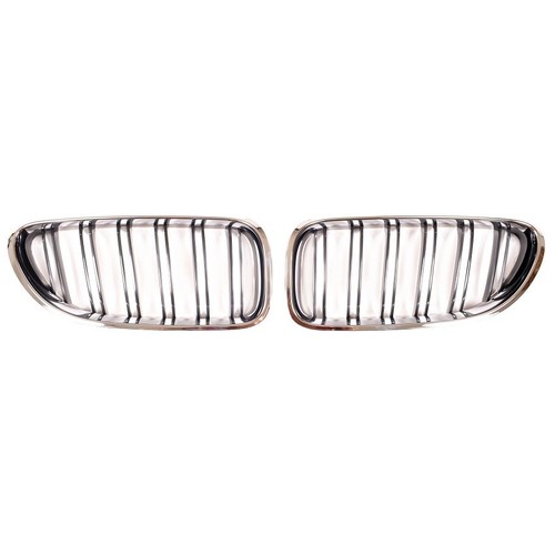Calandre double lame noir - calandre,