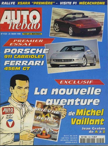 Auto hebdo 1129 03 1998 - n°1129, 25/03/1998