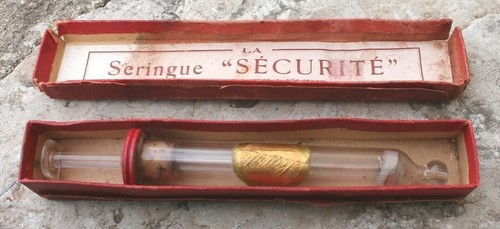 Ancienne seringue pour - seringue,