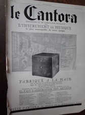 instrument de musique CANTORA