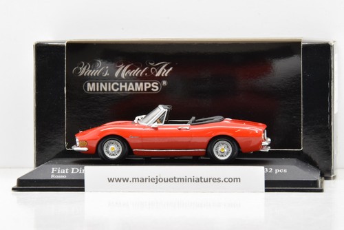 Fiat dino spider 1972 - fiat, red