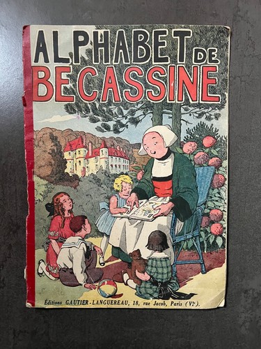 Alphabet bécassine 1946 - alphabet,