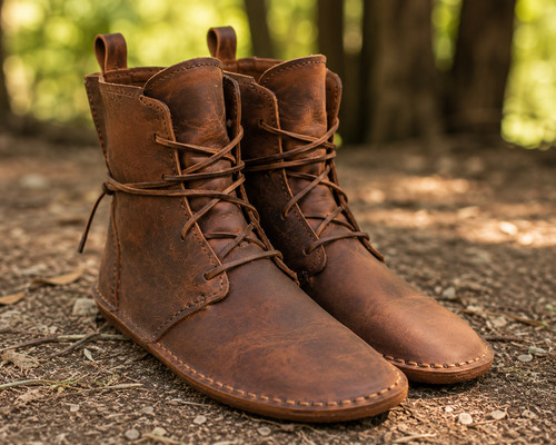 Bottes pieds nus - , en