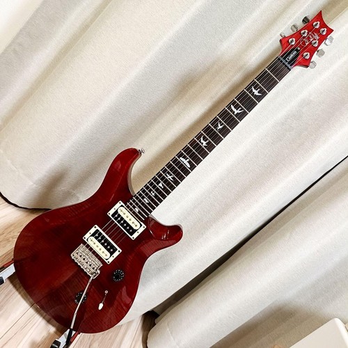 Prs custom noir - custom, cerise