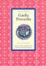 Un Peu Book Of Gaelic Proverbes Écossais Couverture Rigide W. A. Ross
